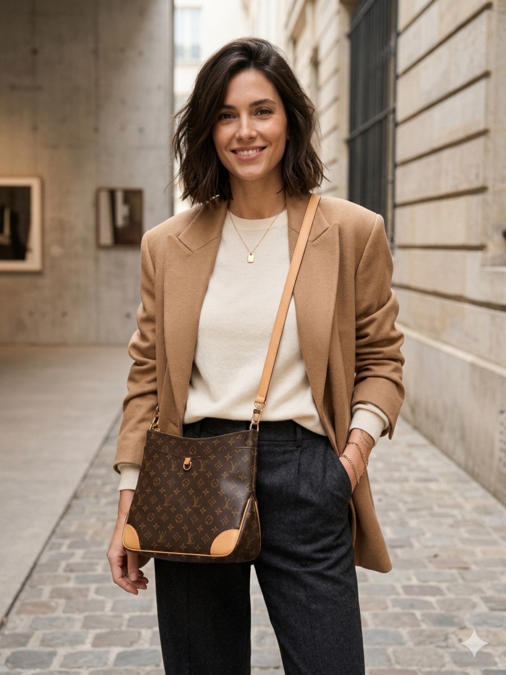 Unbranded fashion crossbody signature monogram